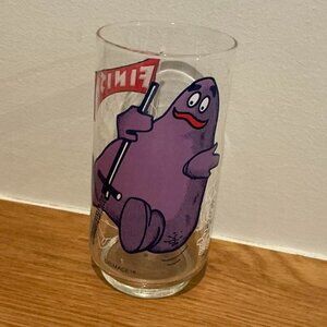 Vintage 1977 McDonald’s Grimace Collectors Glass